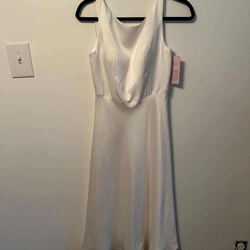 Jenny by Jenny Woo Cowl Back Dress